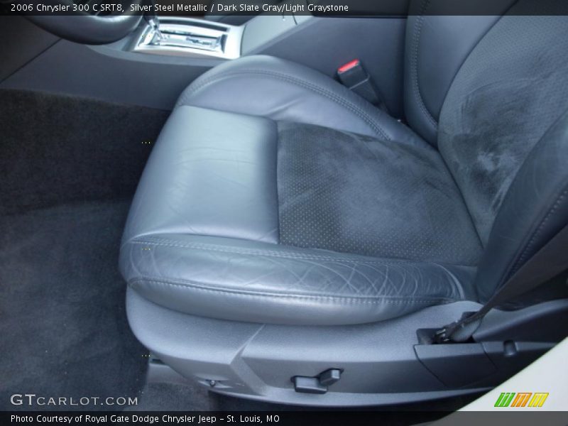 Silver Steel Metallic / Dark Slate Gray/Light Graystone 2006 Chrysler 300 C SRT8