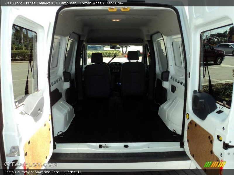 Frozen White / Dark Gray 2010 Ford Transit Connect XLT Cargo Van