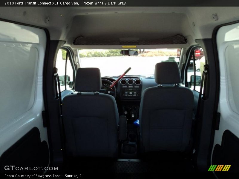 Frozen White / Dark Gray 2010 Ford Transit Connect XLT Cargo Van