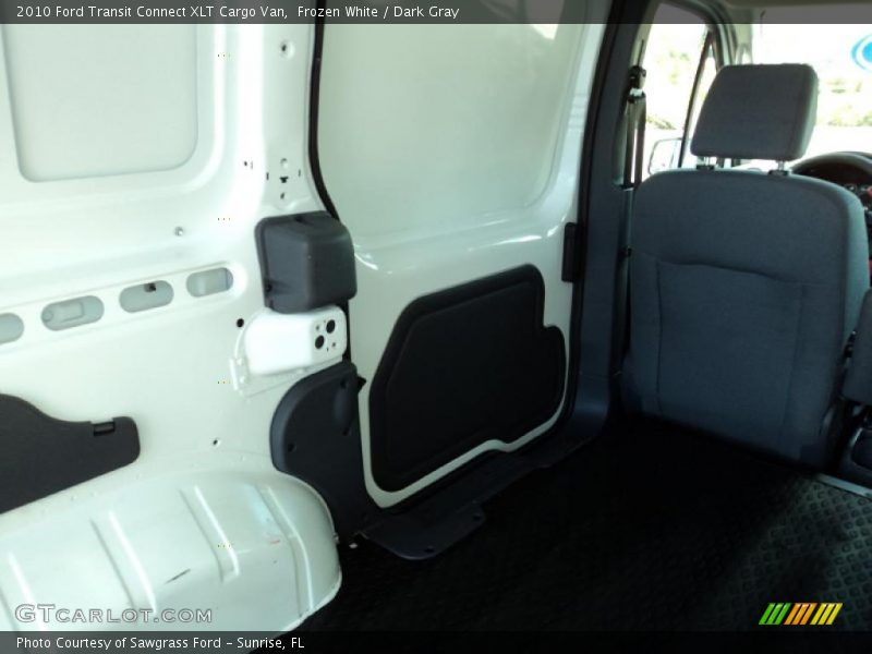 Frozen White / Dark Gray 2010 Ford Transit Connect XLT Cargo Van