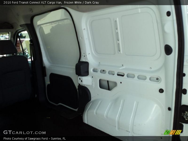 Frozen White / Dark Gray 2010 Ford Transit Connect XLT Cargo Van