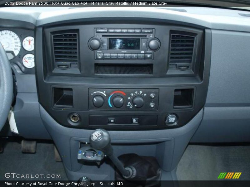 Mineral Gray Metallic / Medium Slate Gray 2009 Dodge Ram 2500 TRX4 Quad Cab 4x4