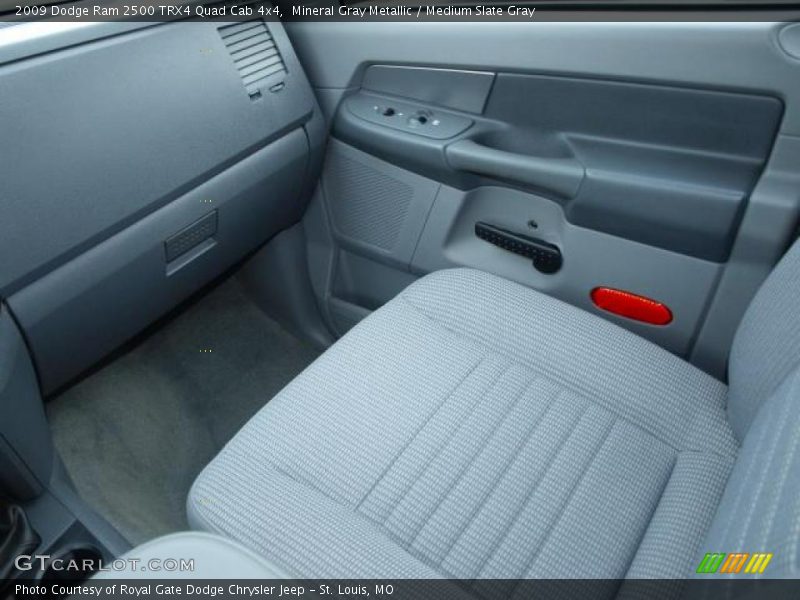 Mineral Gray Metallic / Medium Slate Gray 2009 Dodge Ram 2500 TRX4 Quad Cab 4x4
