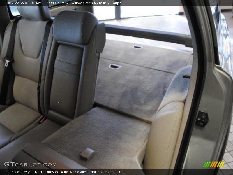Willow Green Metallic / Taupe 2007 Volvo XC70 AWD Cross Country