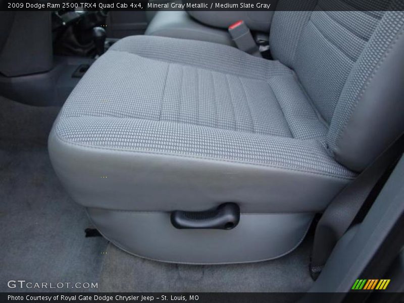 Mineral Gray Metallic / Medium Slate Gray 2009 Dodge Ram 2500 TRX4 Quad Cab 4x4