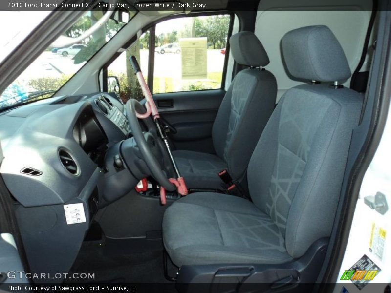 Frozen White / Dark Gray 2010 Ford Transit Connect XLT Cargo Van