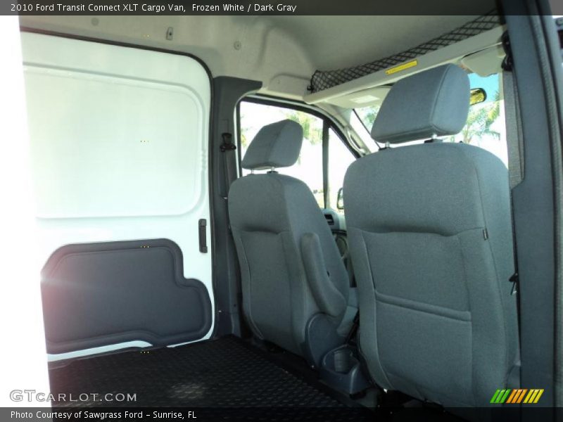 Frozen White / Dark Gray 2010 Ford Transit Connect XLT Cargo Van