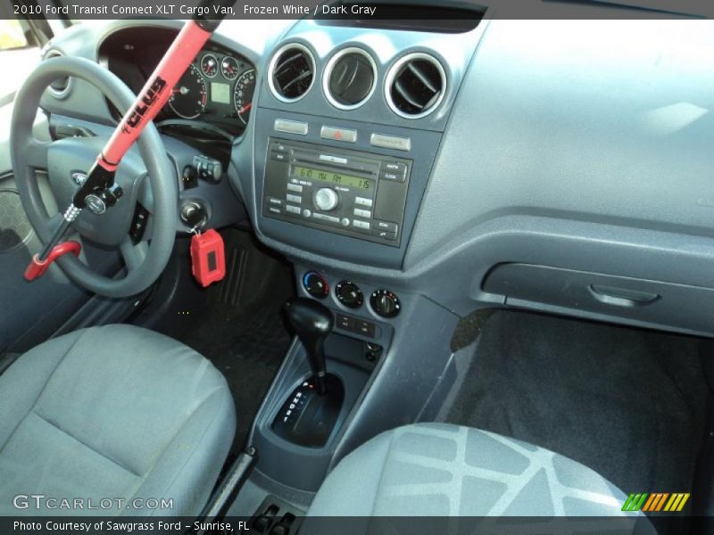 Frozen White / Dark Gray 2010 Ford Transit Connect XLT Cargo Van