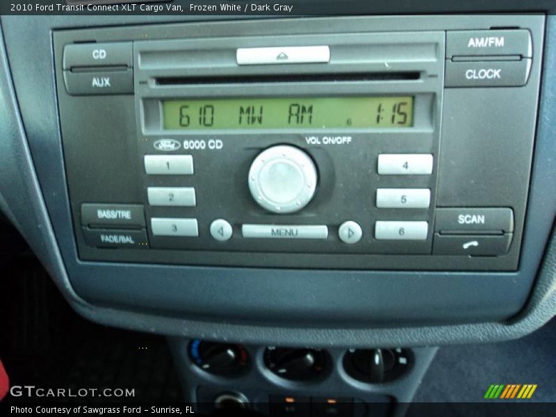 Frozen White / Dark Gray 2010 Ford Transit Connect XLT Cargo Van