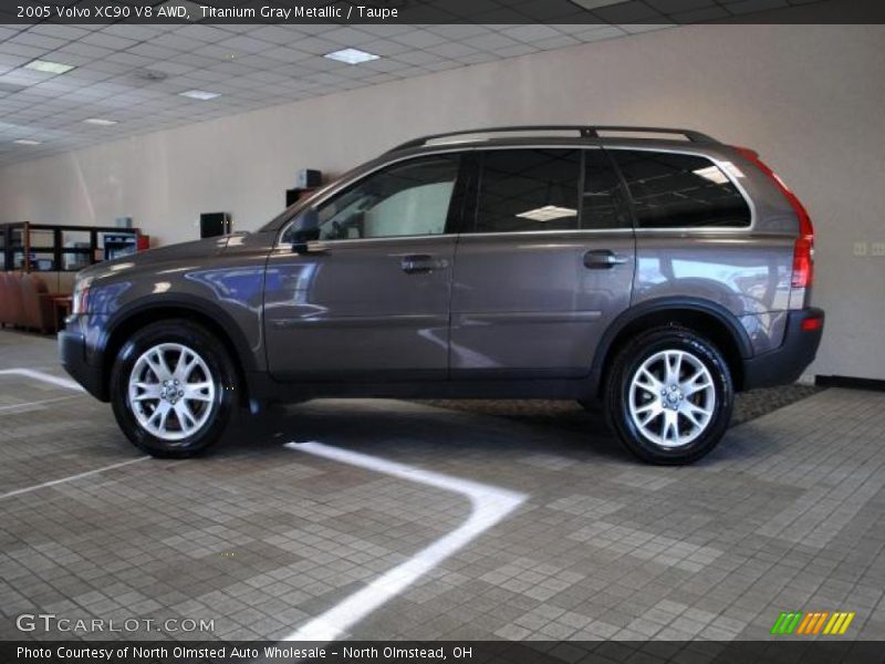 Titanium Gray Metallic / Taupe 2005 Volvo XC90 V8 AWD
