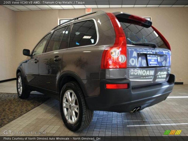 Titanium Gray Metallic / Taupe 2005 Volvo XC90 V8 AWD
