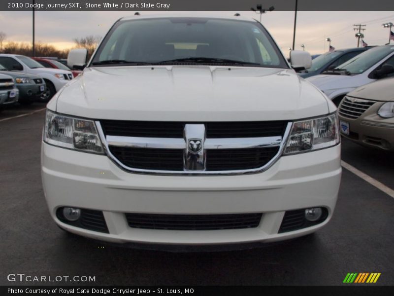 Stone White / Dark Slate Gray 2010 Dodge Journey SXT