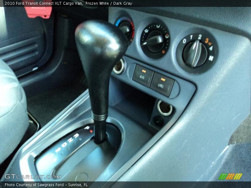 Frozen White / Dark Gray 2010 Ford Transit Connect XLT Cargo Van