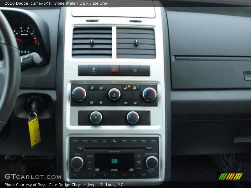 Stone White / Dark Slate Gray 2010 Dodge Journey SXT