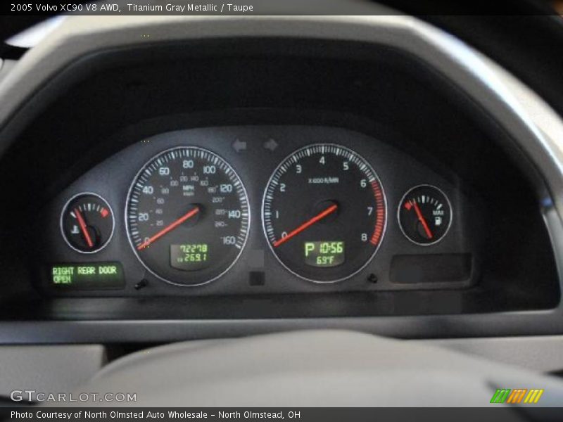 Titanium Gray Metallic / Taupe 2005 Volvo XC90 V8 AWD
