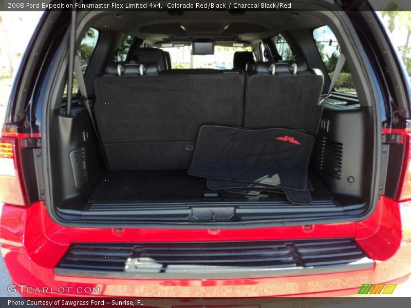 Colorado Red/Black / Charcoal Black/Red 2008 Ford Expedition Funkmaster Flex Limited 4x4