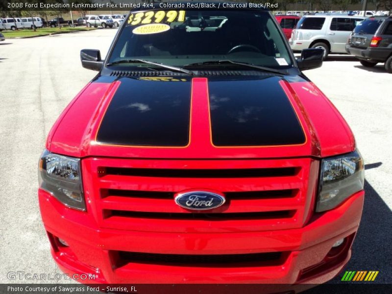 Colorado Red/Black / Charcoal Black/Red 2008 Ford Expedition Funkmaster Flex Limited 4x4