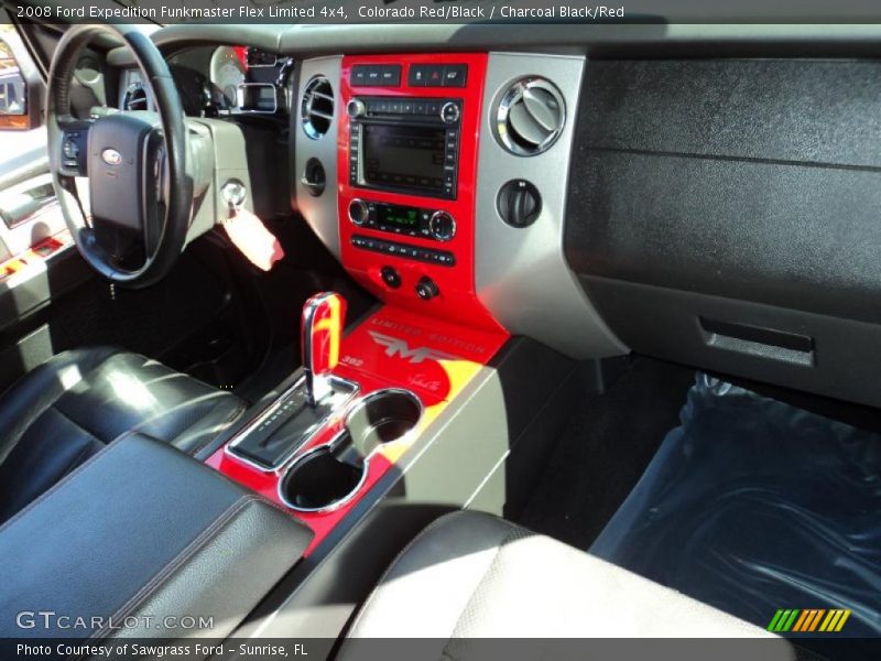 Colorado Red/Black / Charcoal Black/Red 2008 Ford Expedition Funkmaster Flex Limited 4x4