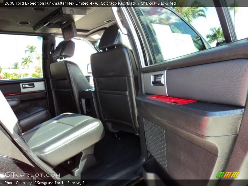 Colorado Red/Black / Charcoal Black/Red 2008 Ford Expedition Funkmaster Flex Limited 4x4