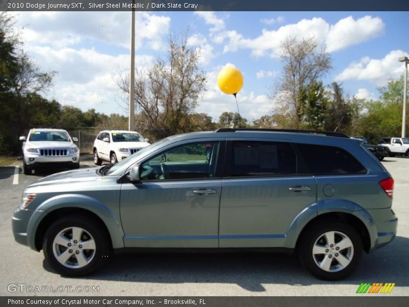 Silver Steel Metallic / Dark Slate Gray 2010 Dodge Journey SXT