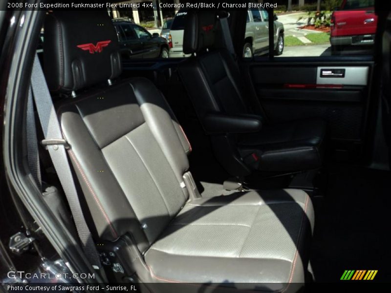 Colorado Red/Black / Charcoal Black/Red 2008 Ford Expedition Funkmaster Flex Limited 4x4