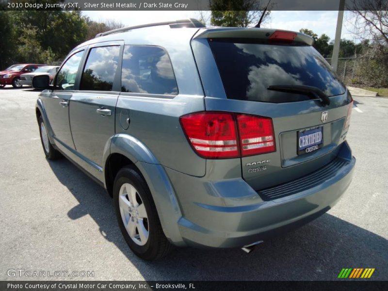 Silver Steel Metallic / Dark Slate Gray 2010 Dodge Journey SXT