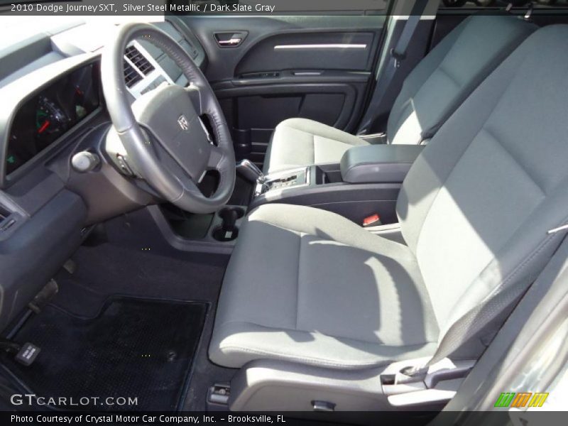 Silver Steel Metallic / Dark Slate Gray 2010 Dodge Journey SXT