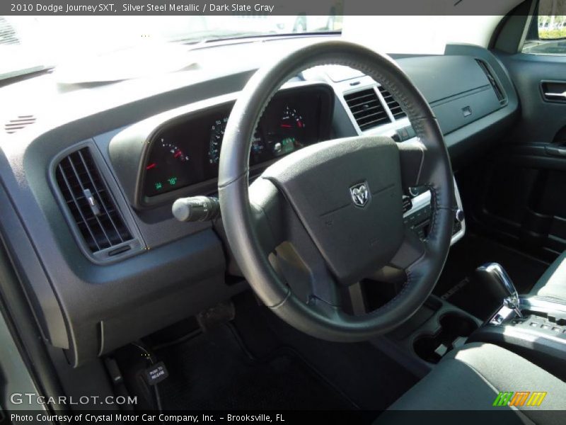 Silver Steel Metallic / Dark Slate Gray 2010 Dodge Journey SXT