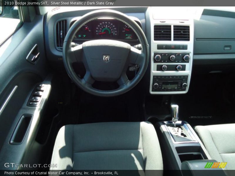 Silver Steel Metallic / Dark Slate Gray 2010 Dodge Journey SXT