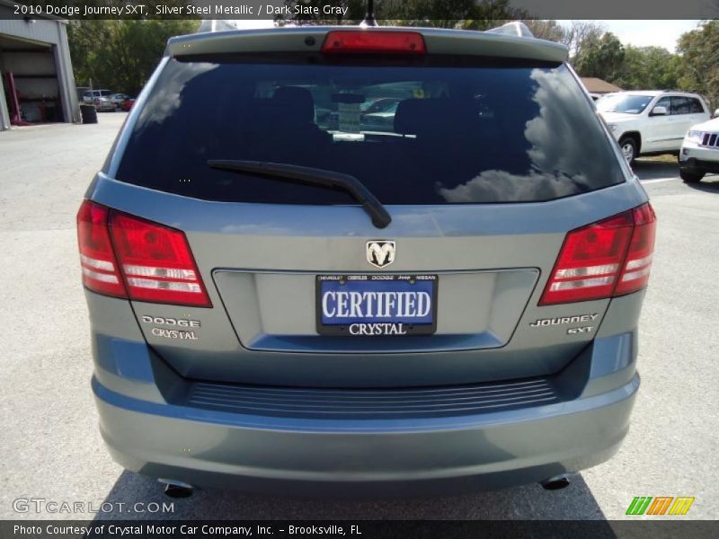 Silver Steel Metallic / Dark Slate Gray 2010 Dodge Journey SXT