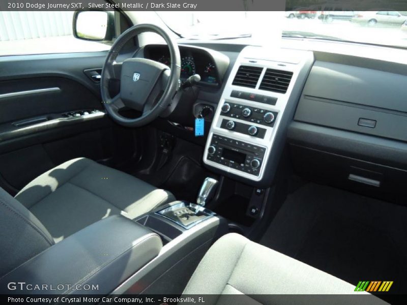 Silver Steel Metallic / Dark Slate Gray 2010 Dodge Journey SXT