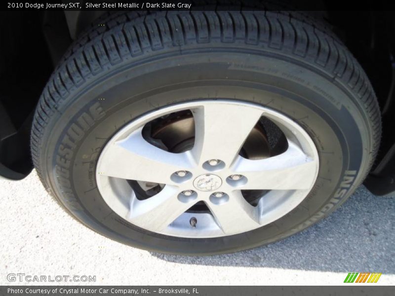 Silver Steel Metallic / Dark Slate Gray 2010 Dodge Journey SXT