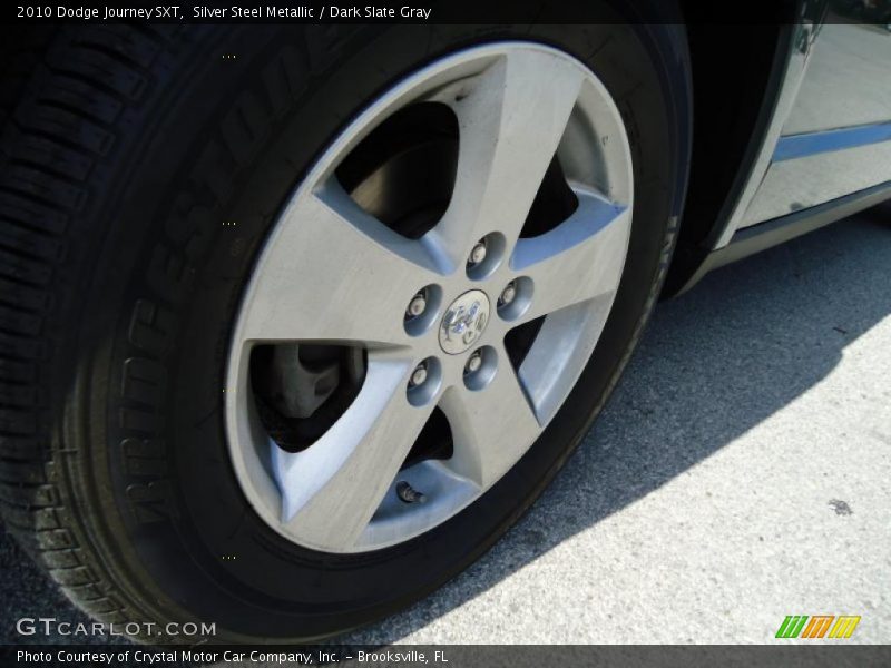 Silver Steel Metallic / Dark Slate Gray 2010 Dodge Journey SXT