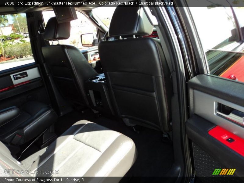 Colorado Red/Black / Charcoal Black/Red 2008 Ford Expedition Funkmaster Flex Limited 4x4