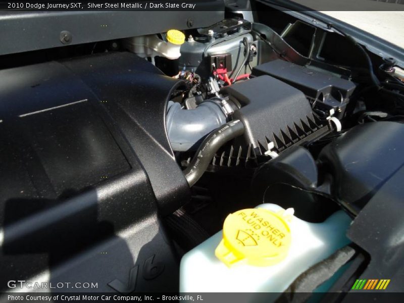Silver Steel Metallic / Dark Slate Gray 2010 Dodge Journey SXT
