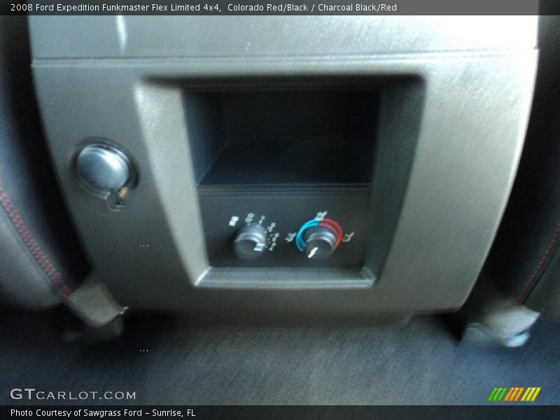 Colorado Red/Black / Charcoal Black/Red 2008 Ford Expedition Funkmaster Flex Limited 4x4