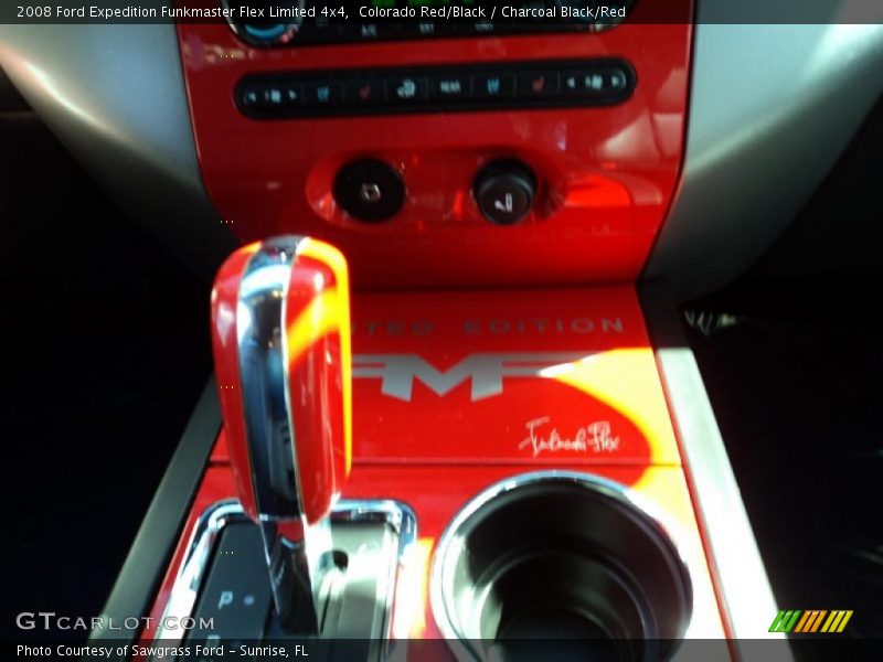 Colorado Red/Black / Charcoal Black/Red 2008 Ford Expedition Funkmaster Flex Limited 4x4