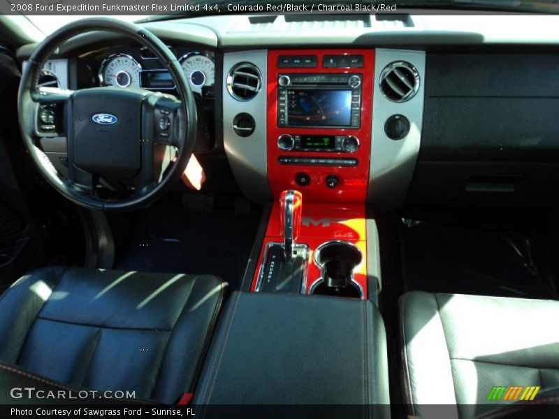 Colorado Red/Black / Charcoal Black/Red 2008 Ford Expedition Funkmaster Flex Limited 4x4