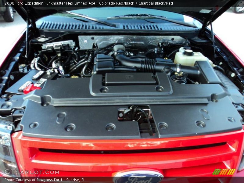 Colorado Red/Black / Charcoal Black/Red 2008 Ford Expedition Funkmaster Flex Limited 4x4