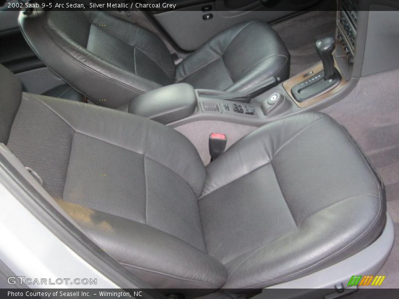 Silver Metallic / Charcoal Grey 2002 Saab 9-5 Arc Sedan