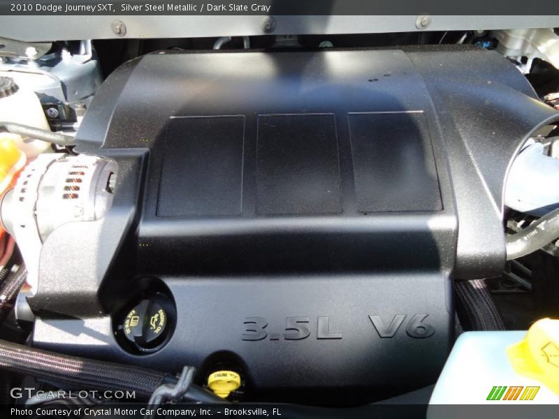 Silver Steel Metallic / Dark Slate Gray 2010 Dodge Journey SXT