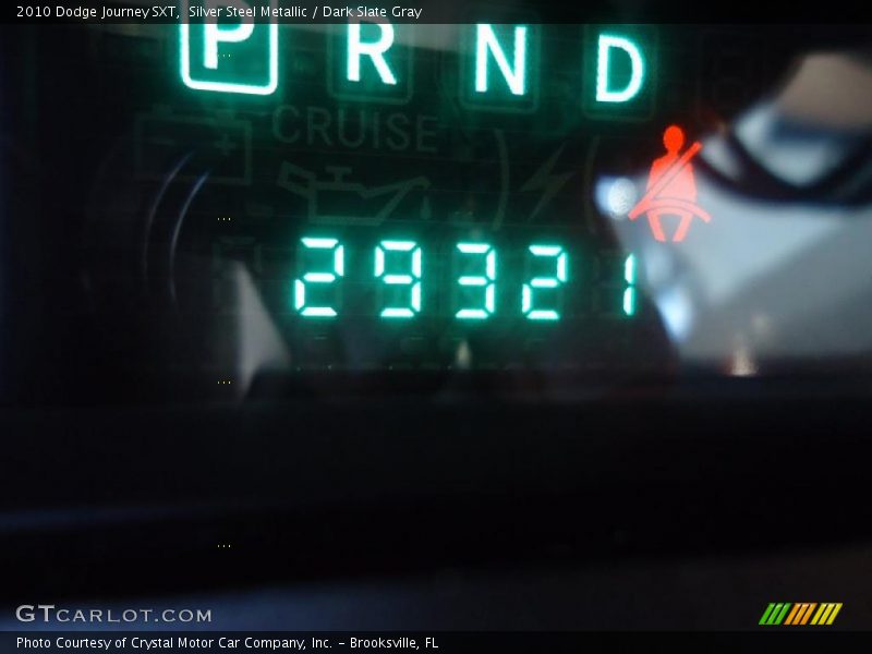 Silver Steel Metallic / Dark Slate Gray 2010 Dodge Journey SXT