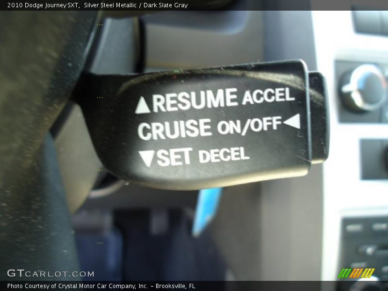 Silver Steel Metallic / Dark Slate Gray 2010 Dodge Journey SXT