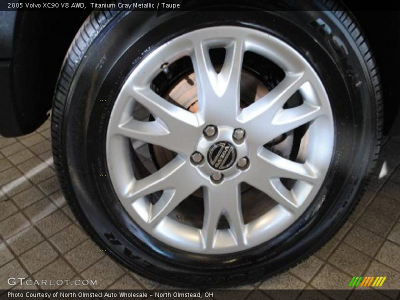 Titanium Gray Metallic / Taupe 2005 Volvo XC90 V8 AWD