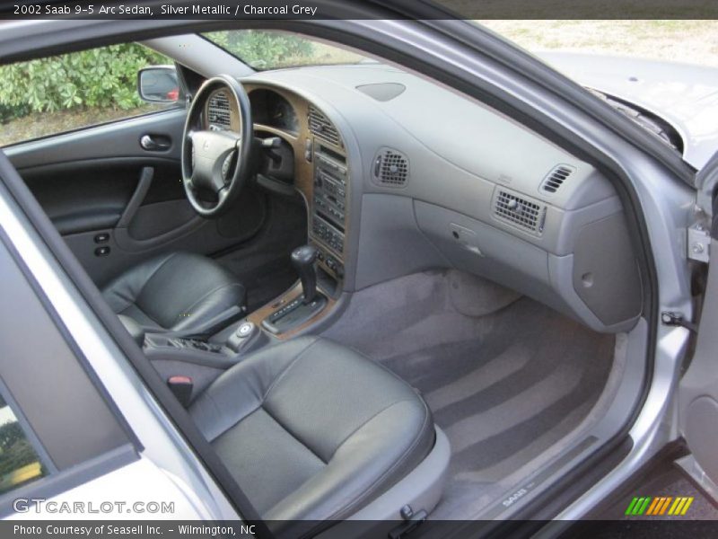  2002 9-5 Arc Sedan Charcoal Grey Interior