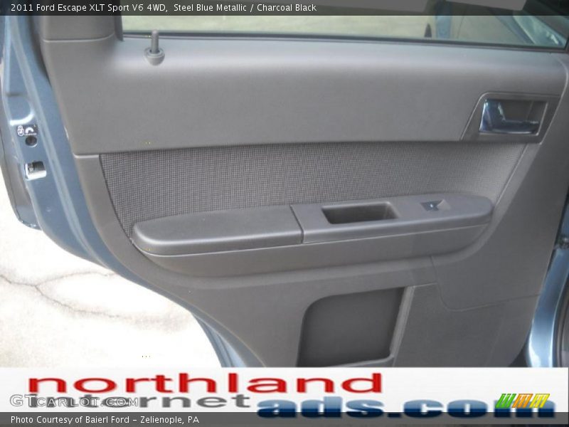 Steel Blue Metallic / Charcoal Black 2011 Ford Escape XLT Sport V6 4WD