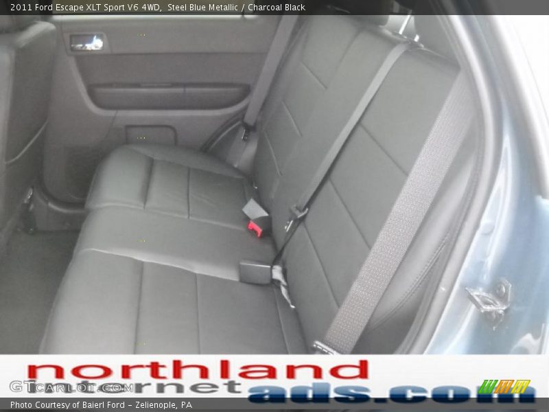 Steel Blue Metallic / Charcoal Black 2011 Ford Escape XLT Sport V6 4WD