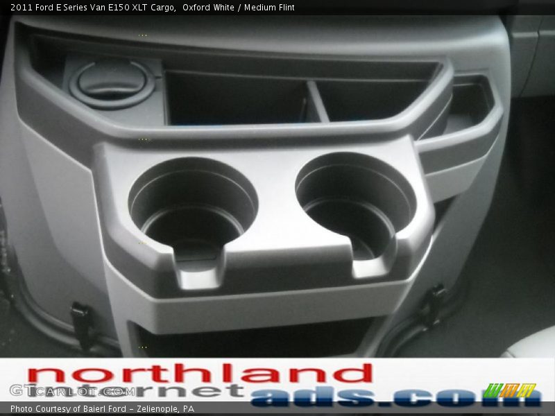 Oxford White / Medium Flint 2011 Ford E Series Van E150 XLT Cargo