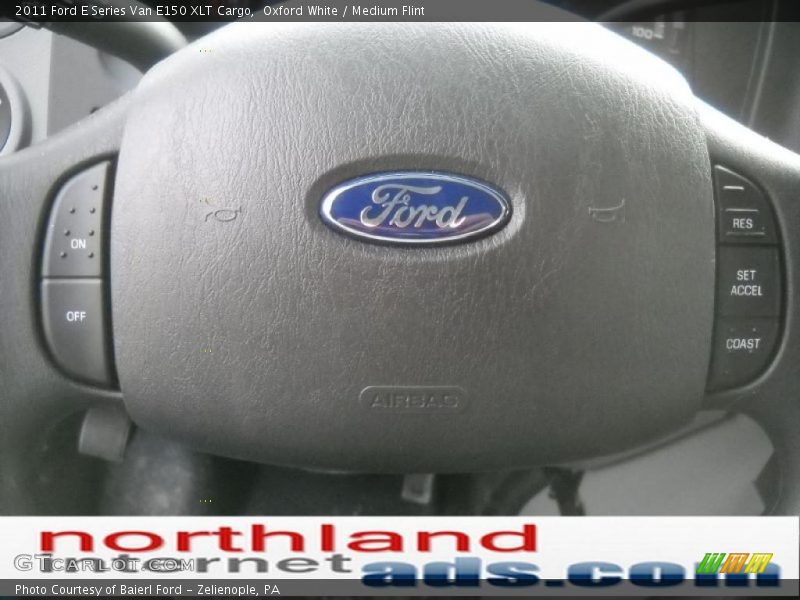 Oxford White / Medium Flint 2011 Ford E Series Van E150 XLT Cargo