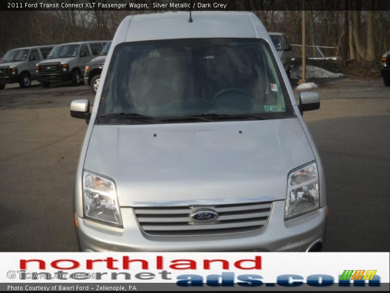 Silver Metallic / Dark Grey 2011 Ford Transit Connect XLT Passenger Wagon